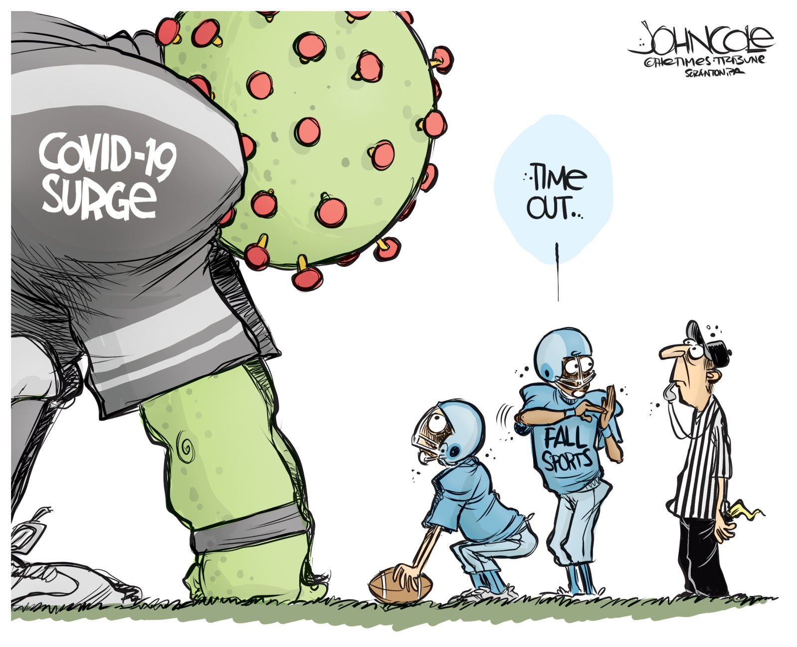 Fall sports and COVID